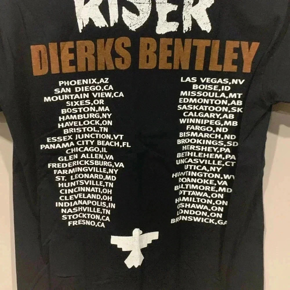 Dierks Bentley Riser Concert  T-Shirt - Picture 4 of 4
